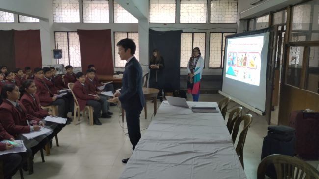 Japanese Language Workshop Organised by K12News at Ramjas School RK Puram New Delhi