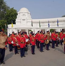 Mapsband performed Fanfare and National Anthem at Legislative Assembly