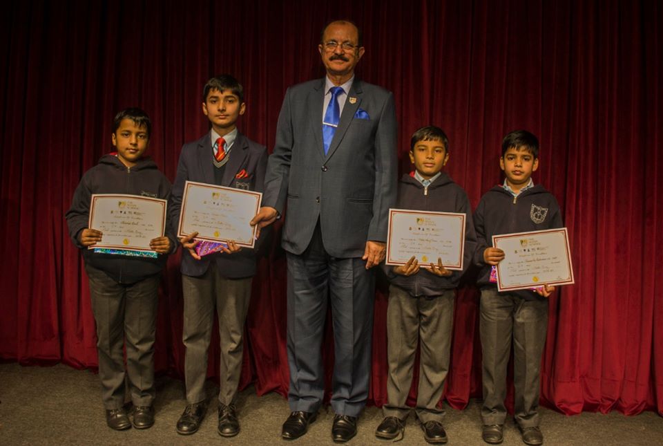 A Brain Storming Mathematics Quiz Competition was organised at The Mann School, One of the Top Ranked Residential School Of India