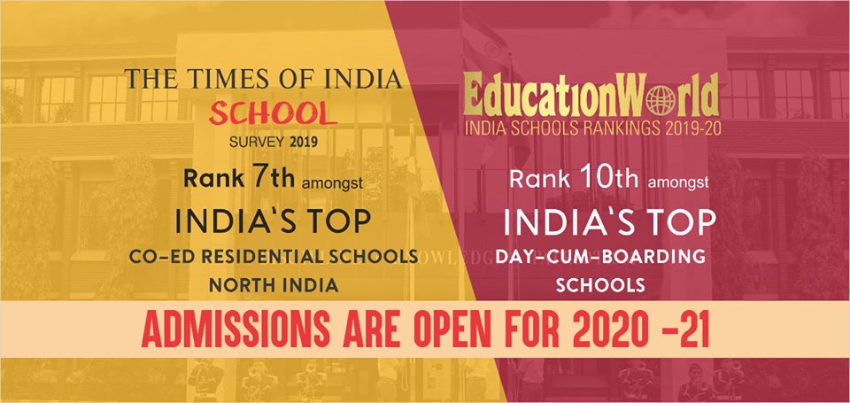 Admissions Open in India’s Top Ranked Boarding School “The Mann School”