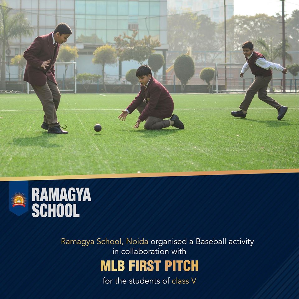 Ramagya School Organised an Baseball Workshop