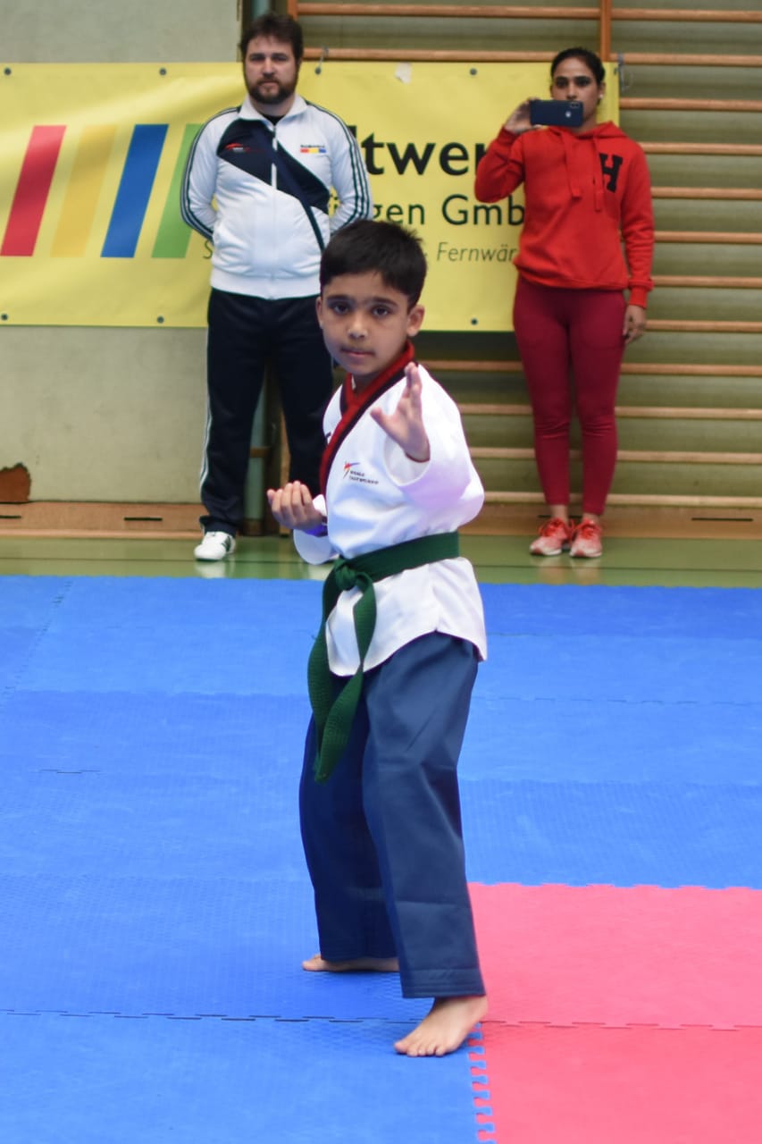 Yuvraj, 8 Years Old International Taekwondo Champion from India