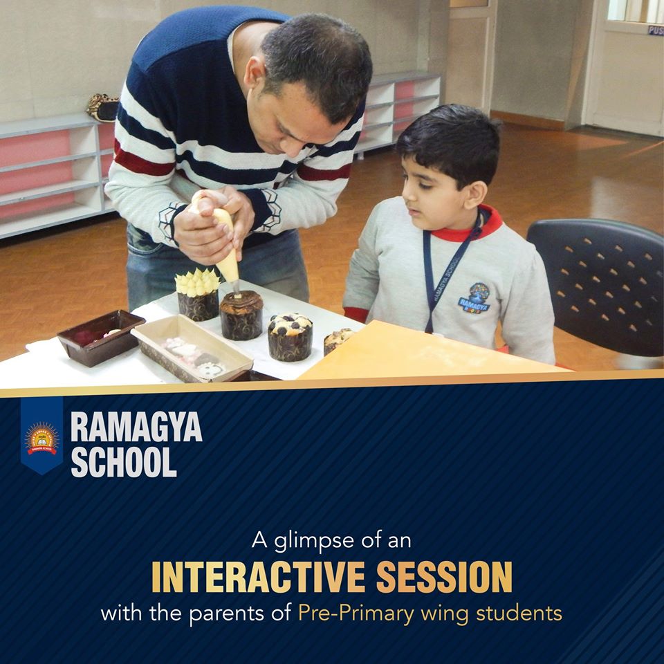 Ramagya School organized an “Interactive Session” with the parents of Pre-Primary wing