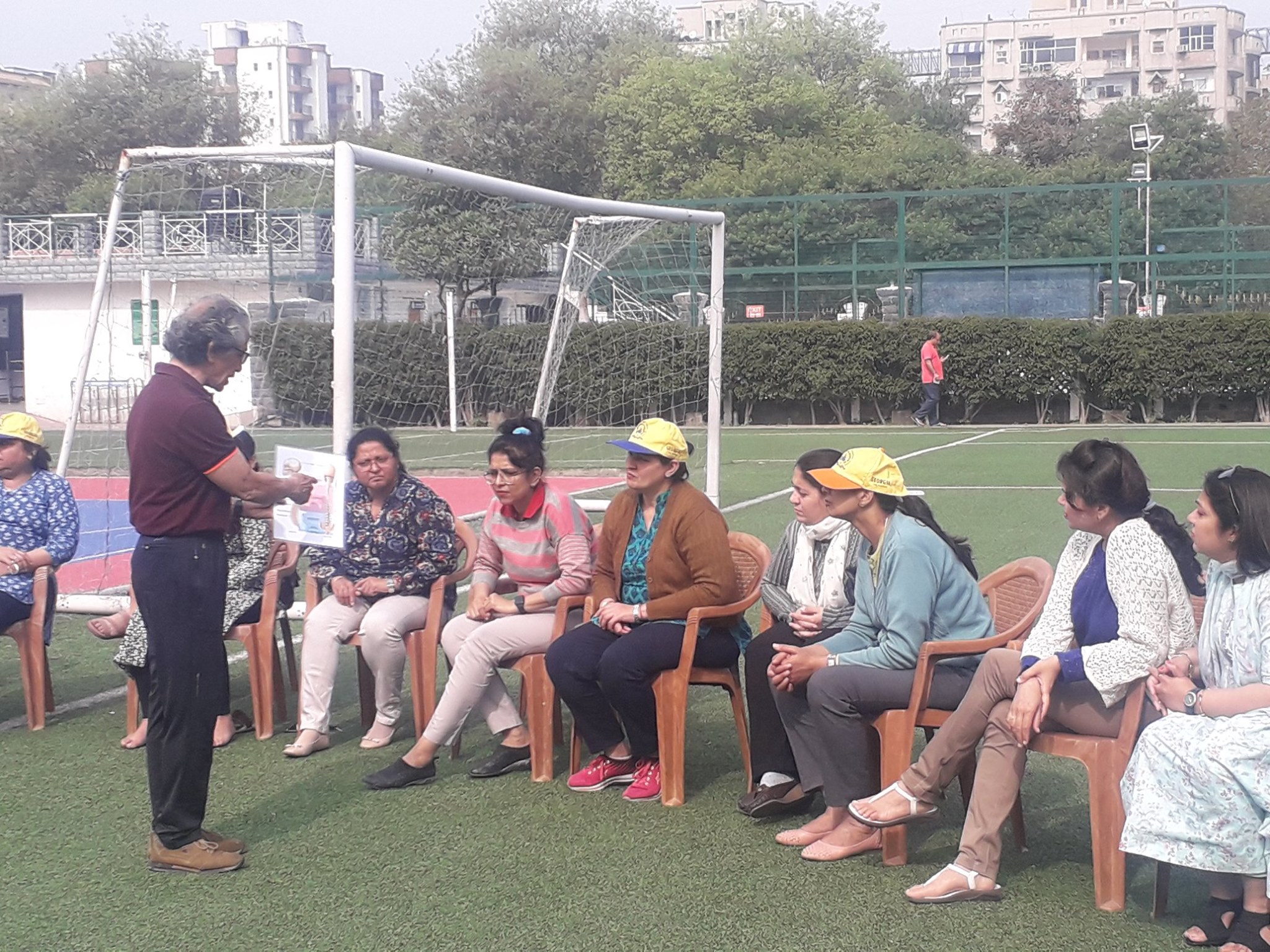 VIS organised a workshop of utmost utility on a healthy lifestyle 