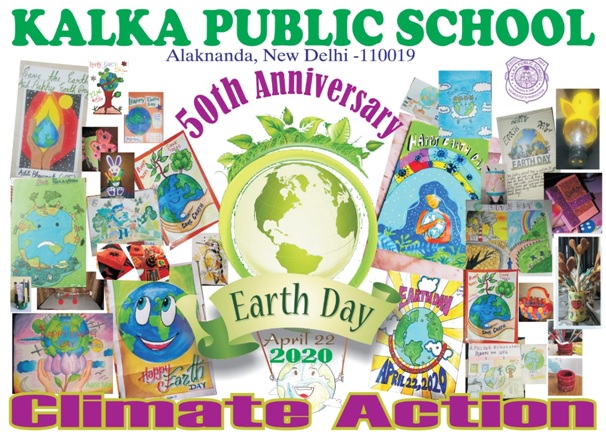Despite Lockdown Kalka Public School, Alaknanda has celebrated 50th Digital Earth Day Digitally