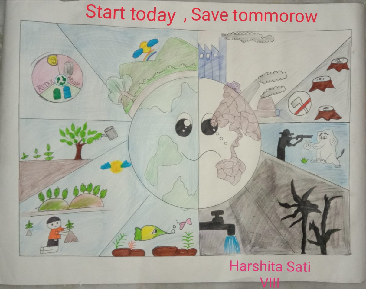 Manava Bhawna Public School organized World Environment Day