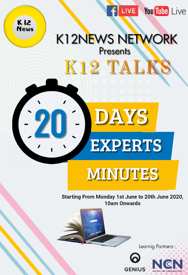 K12 News Network Presents K12 Talks 2020 Season 1