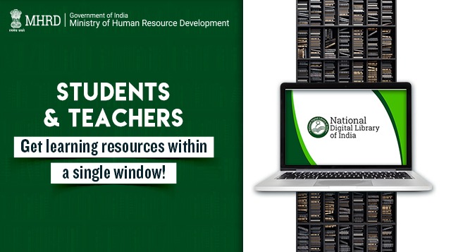 National Digital Library, One library for all of India Access quality content from Primary to Post-Graduate levels