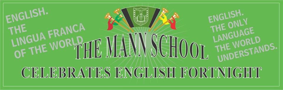 The Mann School announces the celebrations of English Fortnight-2020 from 27 July 2020 - 10 August 2020