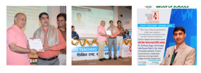 Mr. Anil Kumar Dogra, Vice Principal from Little Flowers Group of Schools, has been conferred with the prestigious State Teachers' Award-2020     