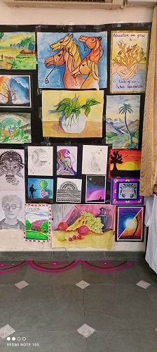 Lions Public School, Ashok Vihar, Delhi has Organised an Art & Craft Exhibition to encourage the creativity of their students