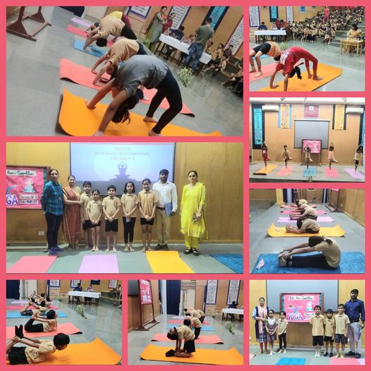 On 18.05.22, DAV Public School, Gurugram held a ‘Yoga Competition’ for students in class III, and on 19.05.22, for students in classes IV and V.