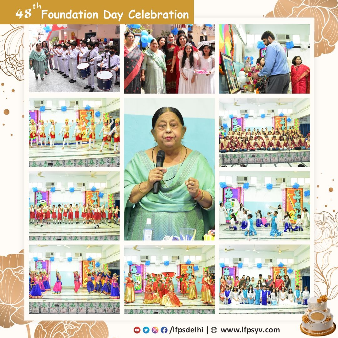 PRE-PRIMARY STUDENTS CELEBRATE FOUNDATION DAY AT LITTLE FLOWERS GROUP OF SCHOOLS (Delhi)