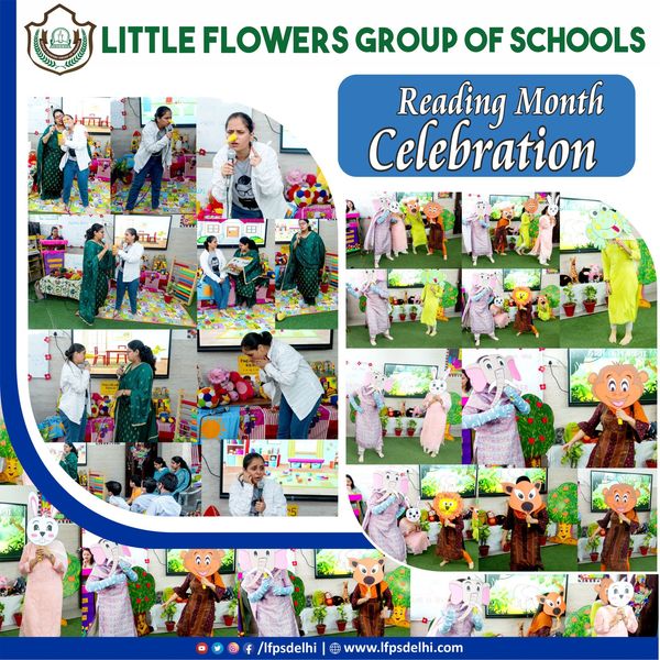 Little Flower Group of Schools is celebrating the 27th National Reading Month from 19th June 2022 to 18th July 2022.