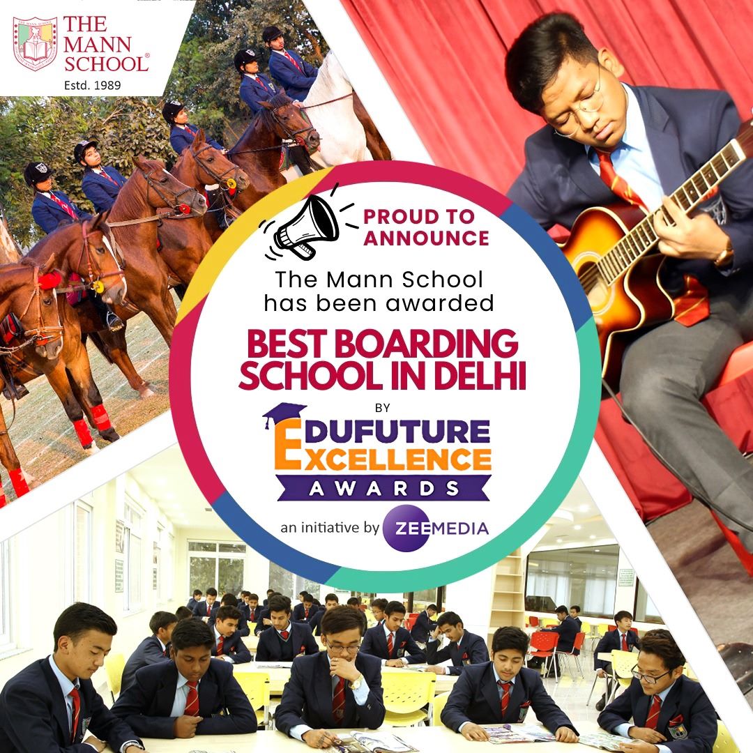 That’s fantastic news! Congratulations to The Mann School for being awarded the ‘Best Boarding School’ in Delhi by 𝐙𝐄𝐄 𝐄𝐃𝐔𝐅𝐔𝐓𝐔𝐑𝐄, 𝐚𝐧 𝐢𝐧𝐢𝐭𝐢𝐚𝐭𝐢𝐯𝐞 𝐛𝐲 𝐙𝐄𝐄 𝐌𝐄𝐃𝐈𝐀