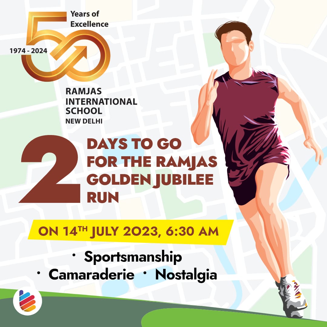 A 5-kilometer marathon will be hosted at Ramjas International School, R.K. Puram, on July 14, 2023