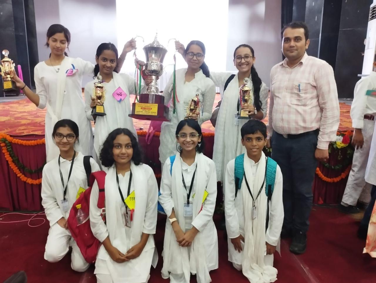 “Ramjas International School, R.K. Puram, Wins First Prize in Inter-Ramjas Doha Chaupayi Competition”