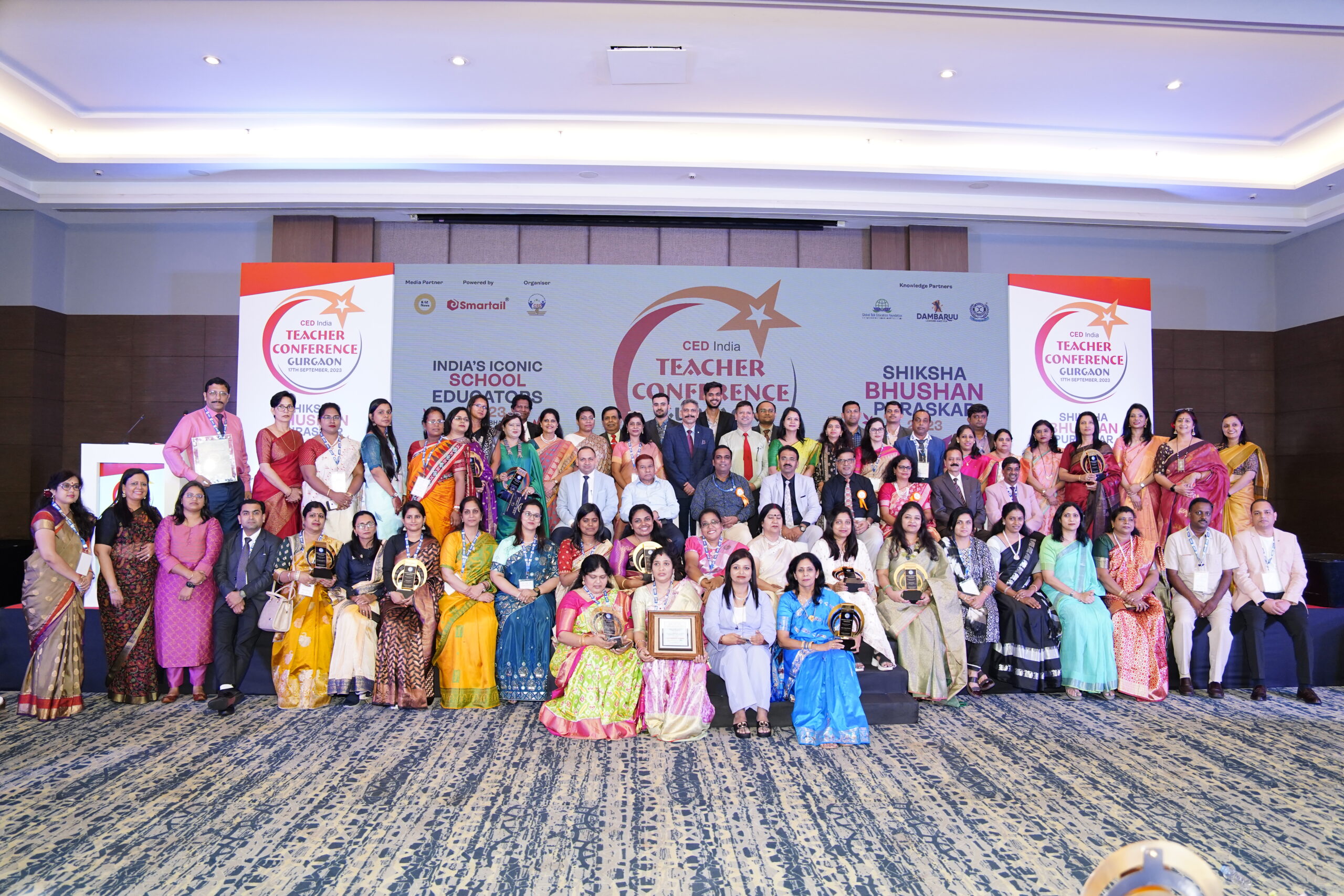 “CED INDIA Foundation Commended for Hosting a Successful Teacher Conference and Shiksha Bhushan Puraskar 2023.”