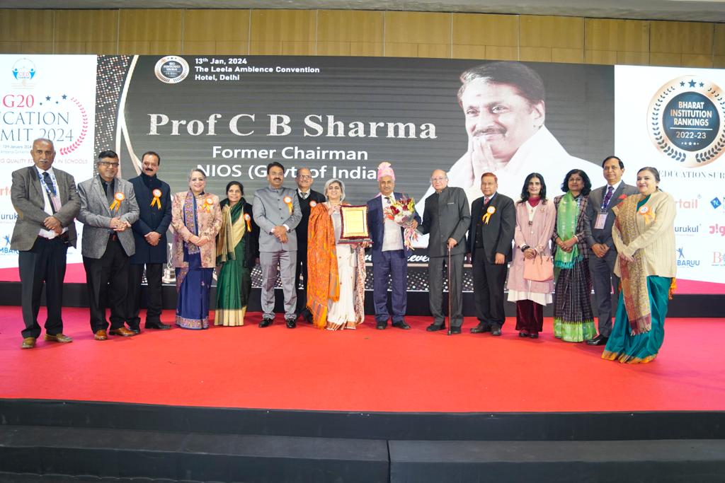 Successful Completion of G20 EDUCATION SUMMIT – 2024 organised by Centre for Educational development Foundation – Noida with Grand Launching of Bharat Olympiad Foundation , Noida