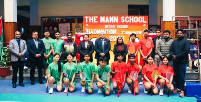 The Mann School Inter-House Badminton Tournament 2024-25